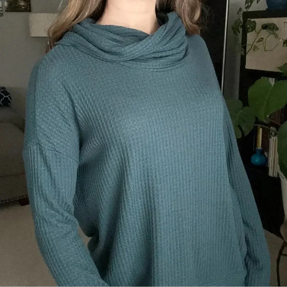 Anthropologie Akemi + Kin Cowl Neck Long Sleeve Sweater Small - Picture 9 of 9